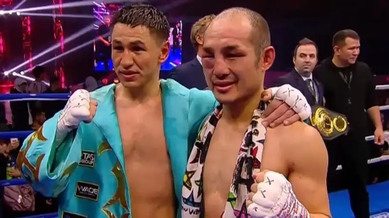 Стала известна цены победы казахстанского боксеры в бою за два титула против "престарелого" японца