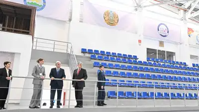 О чём поговорили президент Казахстана и историческая чемпионка Олимпиады