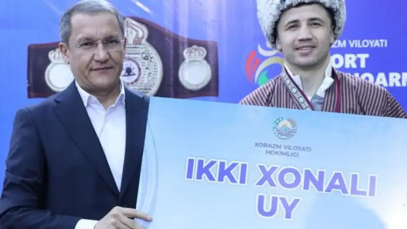 Как наградили исторического чемпиона мира из Узбекистана на родине