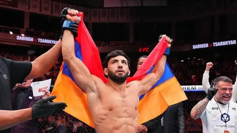 Арман Царукян стал первым в рейтинге UFC 