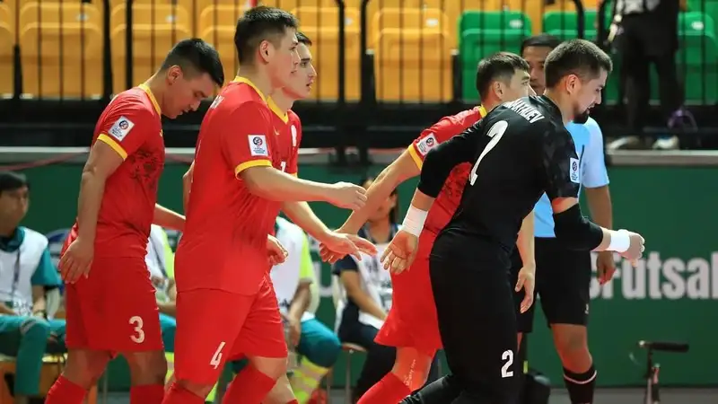 Кыргызстан творит историю на Кубке Азии по футзалу