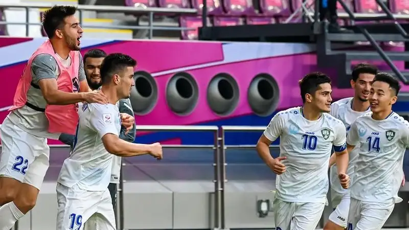 Молодежная сборная Узбекистана обыграла Индонезию в полуфинале Кубка Азии U-23 