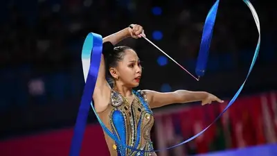 Казахстанская гимнастка сотворила сенсацию в Ташкенте