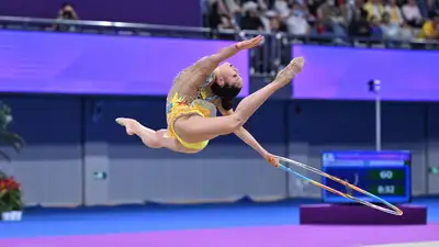 Вторая золотая медаль по художественной гимнастики у Казахстана