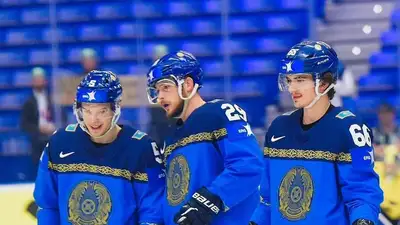 Николай Шульга дебютировал за сборную Казахстана по хоккею в матче со шведами, сообщает sportarena.kz