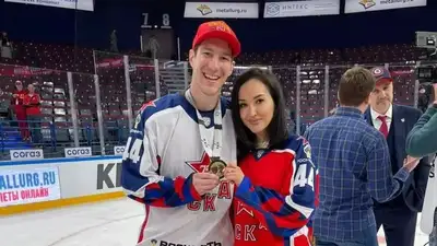Женившийся на казашке канадский хоккеист сделал заявление о казахском языке