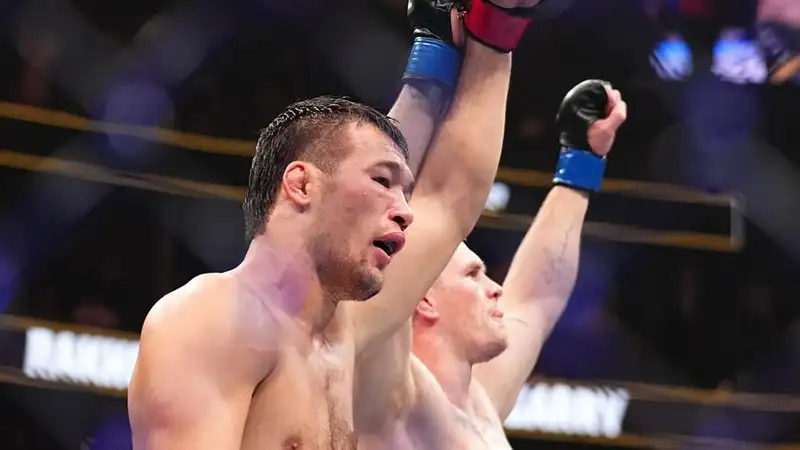 Появилось видео тяжёлой победы Рахмонова в UFC