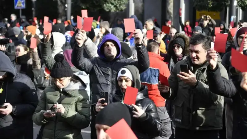 Протесты в Грузии