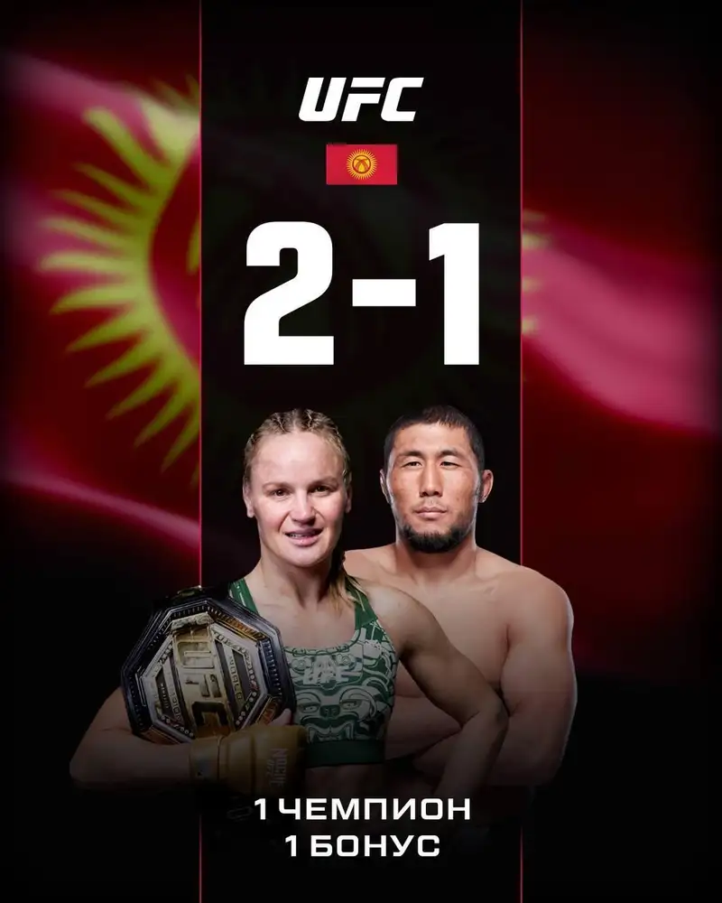 Кыргызстан в UFC-2024