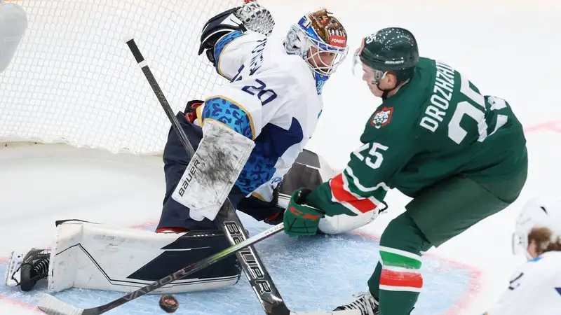 Кошмарным счётом завершилась игра "Барыса" в чемпионате КХЛ 3х3