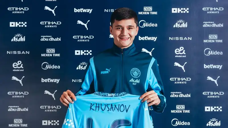"Он полон решимости": директор "Манчестер Сити" высказался о трансфере узбекского футболиста
