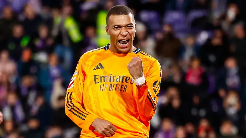 Мбаппе оформил первый хет-трик за "Реал Мадрид"