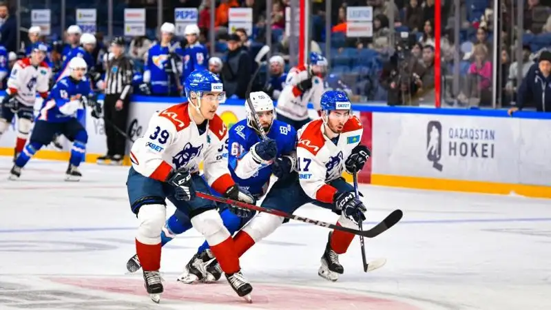 Как выглядит турнирная таблица чемпионата Казахстана по хоккею по состоянию на 27 января 2025 года