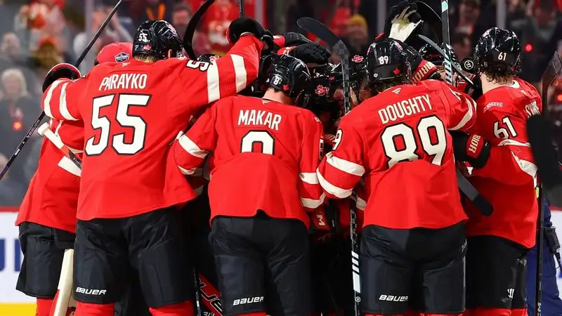 Канадцы едва не "доигрались в кошки-мышки" со шведами в новом топ-турнире НХЛ