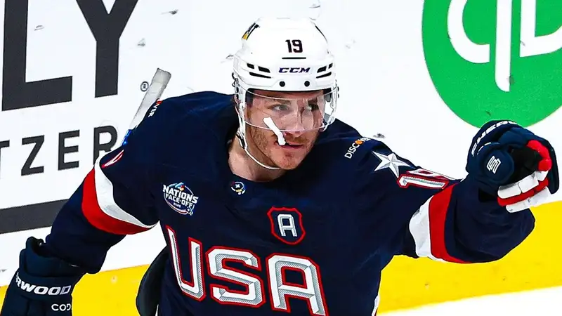 Разгромом завершился второй матч сборных на новом топ-турнире НХЛ