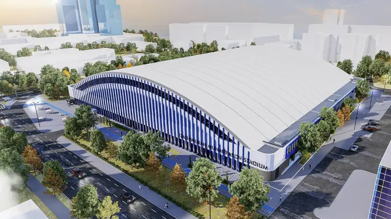 Новый стадион в Астане