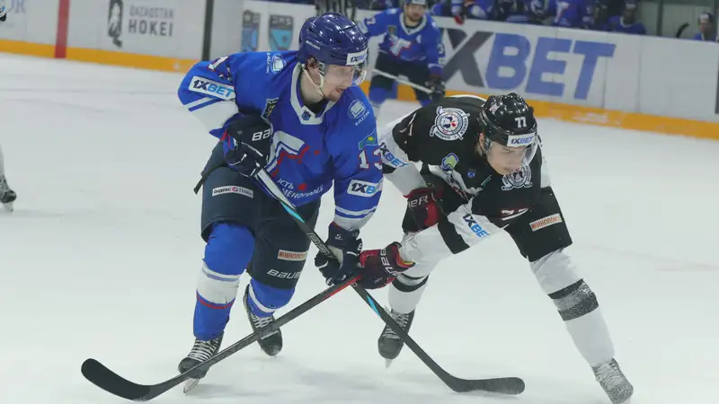 В плей-офф чемпионата Казахстана по хоккею вновь потребовался овертайм