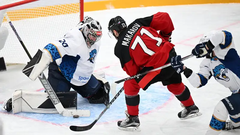 "Барыс" проиграл все матчи 9-го тура чемпионата КХЛ 3х3