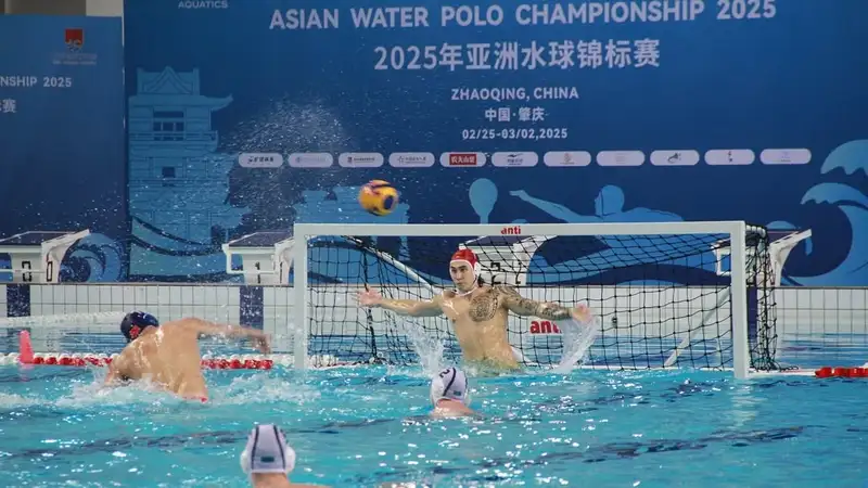 Мужская сборная Казахстана провально начала чемпионат Азии по водному поло