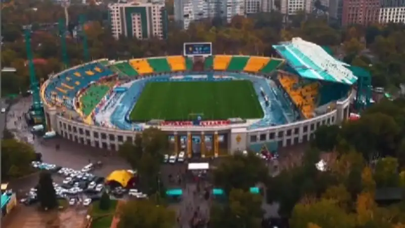 Взрыв на центральном стадионе Алматы