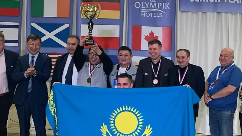 Сборная Казахстана выиграла "бронзу" командного чемпионата мира