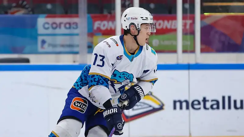 Сумеет ли молодой форвард "Барыса" продлить свою серию в КХЛ сегодня в матче с "Ладой"