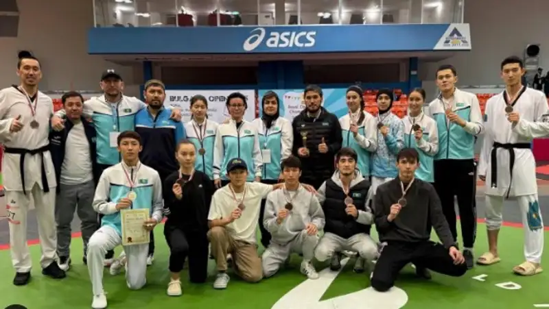 Таеквондо на турнире в Болгарии