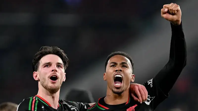 "Арсенал" одержал разгромную победу в 1/8 финала ЛЧ