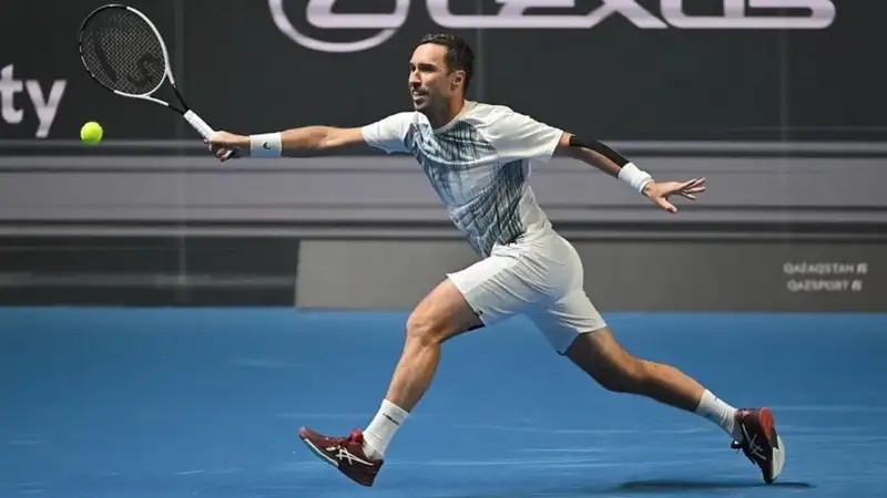 Казахстанский теннисист не сумел попасть в основную сетку турнира "Мастерс" в Индиан-Уэллсе