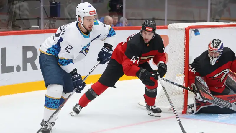 "Барыс" добился сухой разгромной победы в КХЛ