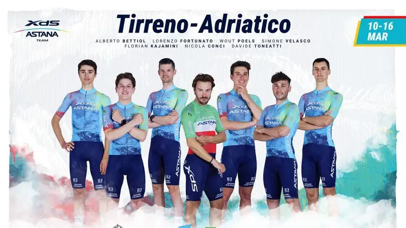 Велокоманда "Астана" с полностью иностранным составом провалилась на первом этапе престижной многодневки