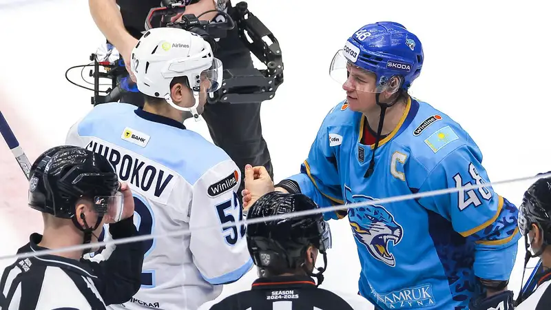 Прямая трансляция матча КХЛ "Сибирь" — "Барыс"