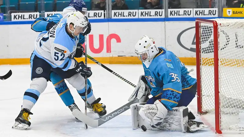 "Барыс" обнародовал состав на игру с "Сибирью" в КХЛ