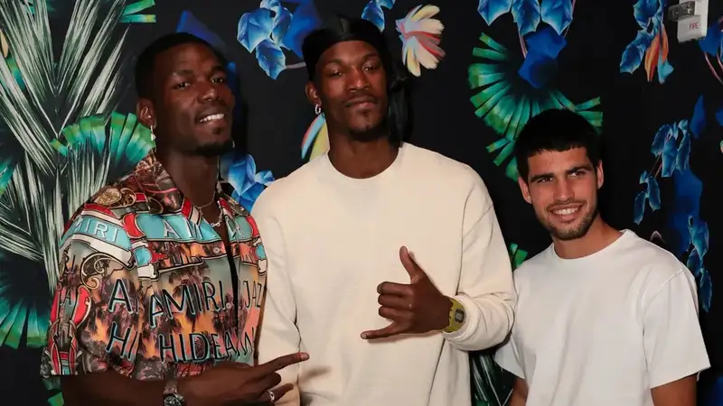 Звезда НБА встретился с теннисистом Алькарасом и футболистом Погба