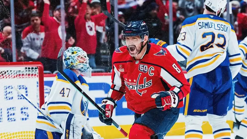 Овечкин забросил 890-ю шайбу за карьеру в НХЛ. До рекорда Гретцки осталось 4 гола