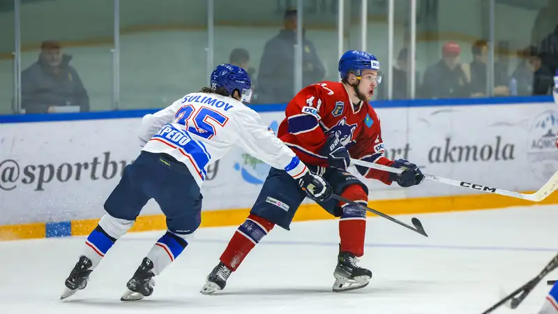 Данил Парамонов в финале Pro Hokei Ligasy в матче с &quot;Торпедо&quot;