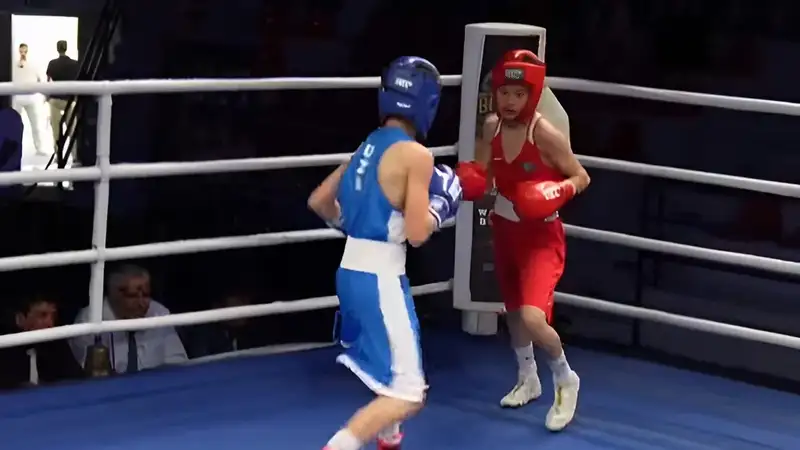 Боксёр из Узбекистана разгромом и нокдауном лишил Казахстан медали исторического чемпионата Азии