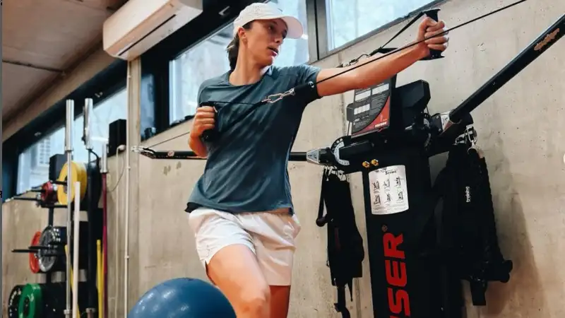 Швентек о своих плюсах на грунте