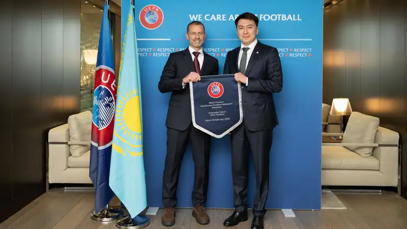 Сегодня президент УЕФА прибудет в Астану и встретится с Касым-Жомартом Токаевым