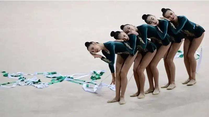 Казахстанские гимнастки заняли третье место на этапе Кубка мира в Ташкенте