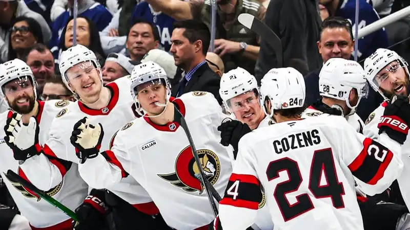 Кубок Стэнли: "Оттава" всухую обыграла "Торонто" и сократила отставание в серии