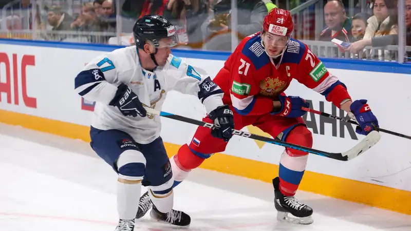 Сборные Казахстана и России