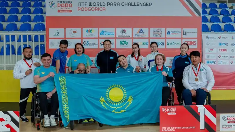 Теннисисты Казахстана выиграли три "бронзы" на международном турнире в Черногории