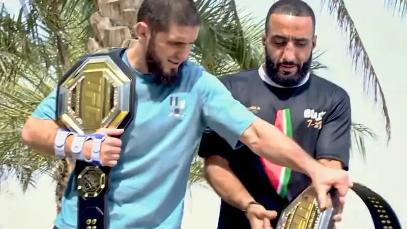 Белал Мухаммад попросил Ислама Махачева подписать контракт на бой