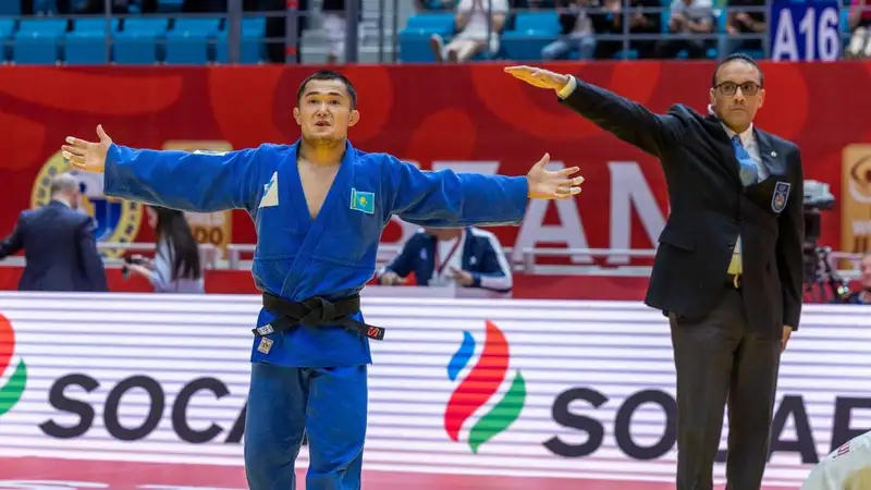 Одна из главных надежд нашей сборной - Магжан Шамшадин. В 2023 году он уже выигрывал Qazaqstan Barysy