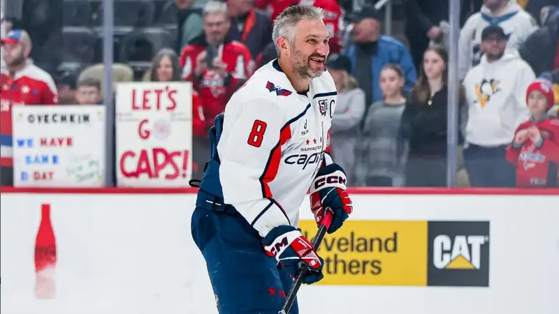 Овечкин установил рекорд по матчам