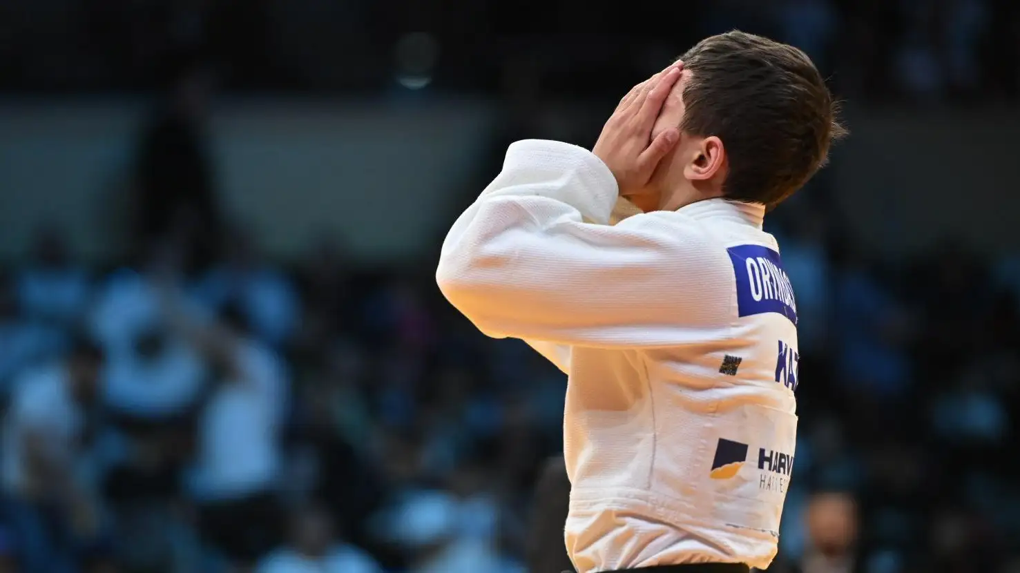 Эмоции Талгата Орынбасара после поражения в финале домашнего Grand Slam Эмоции Талгата Орынбасара после поражения в финале домашнего Grand Slam