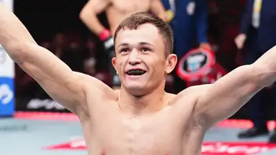 Бекзат Алмахан высказался о победе нокаутом: Я пришёл в UFC, чтобы стать чемпионом