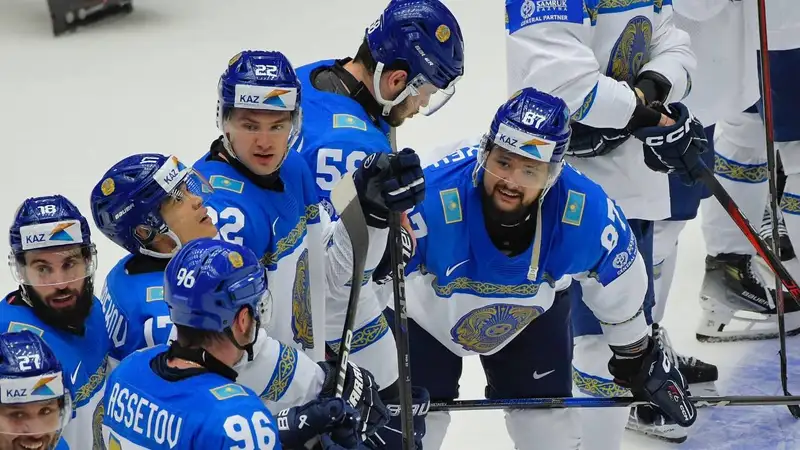 Стал известен состав сборной Казахстана на матч против Германии на чемпионате мира по хоккею