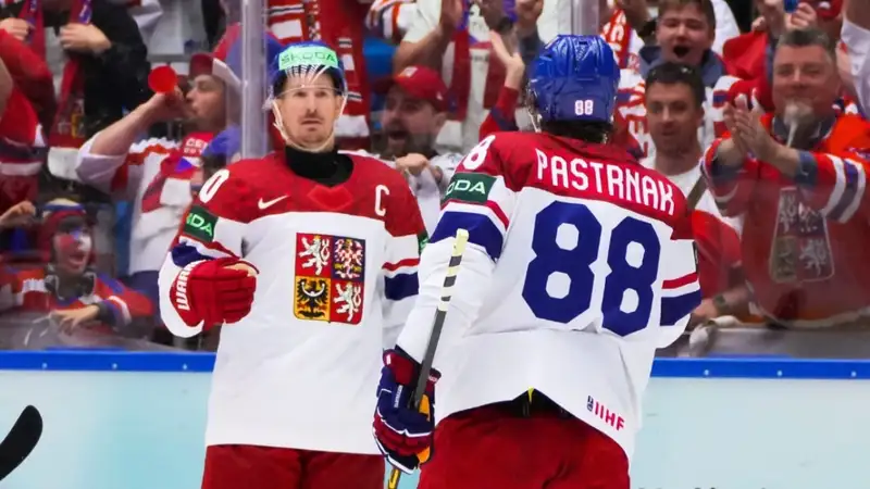 Сборная Норвегии уступила команде Чехии на ЧМ-2025 по хоккею